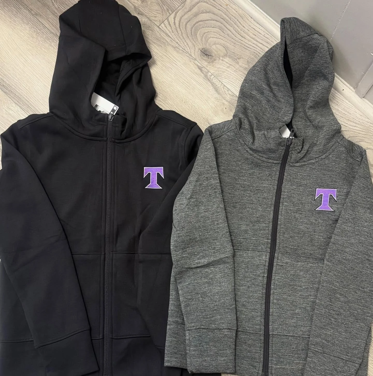 New item!! Youth full zip jacket.