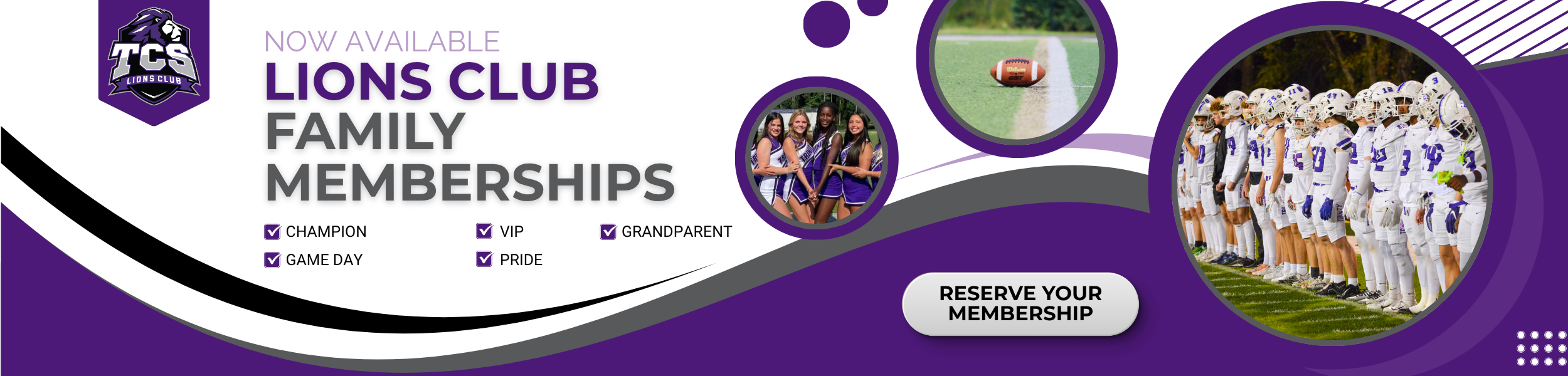 The Lions Club Family Memberships 2026-27
