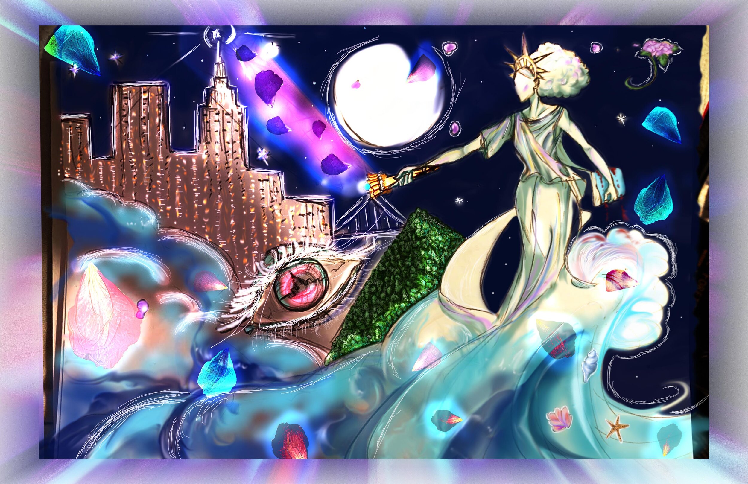 Lady Liberty - Deep of the Night by Katia R. V. Reed.jpg
