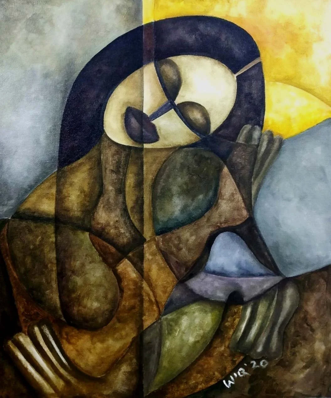 Certeza | 50 x 60 cm | Acrylic on Canvas | 3500 USD