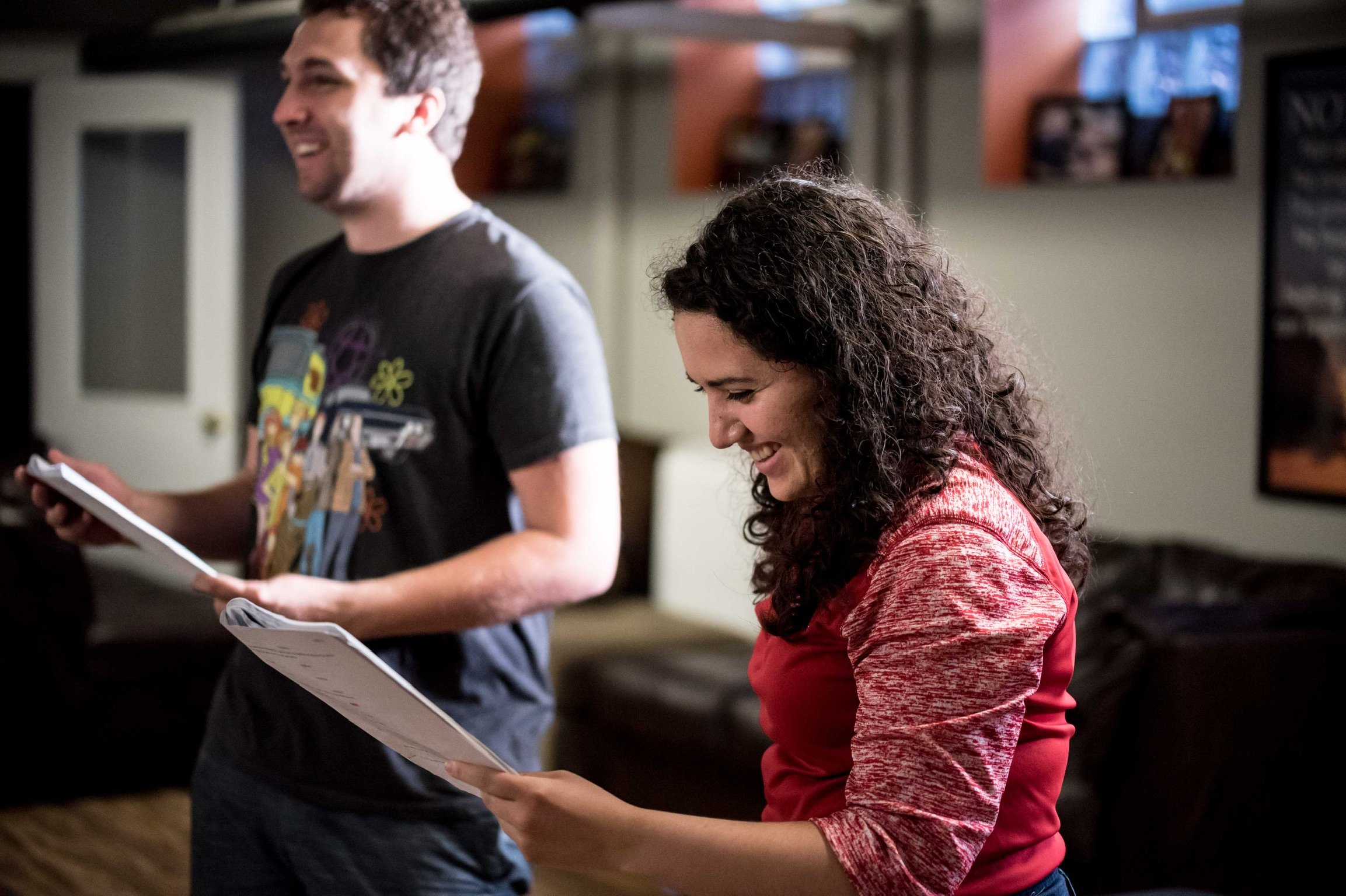 Artificial (Mary Diggins) rehearsal, 2019, Hercules Theatre Company. Photo by Jackie Adelmann Photography.