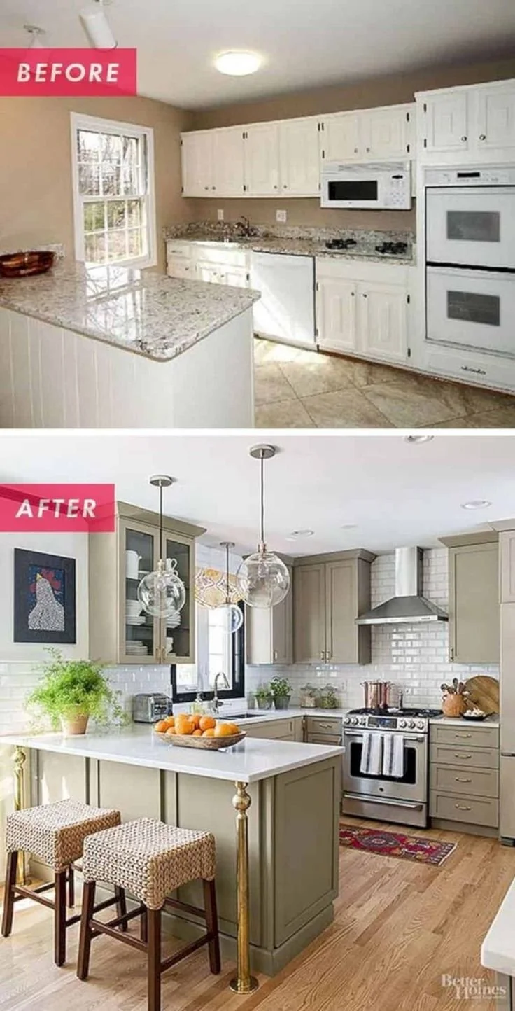 Before and After_ 10 Stunning Kitchen Transformations! - Beneath My Heart.jpeg
