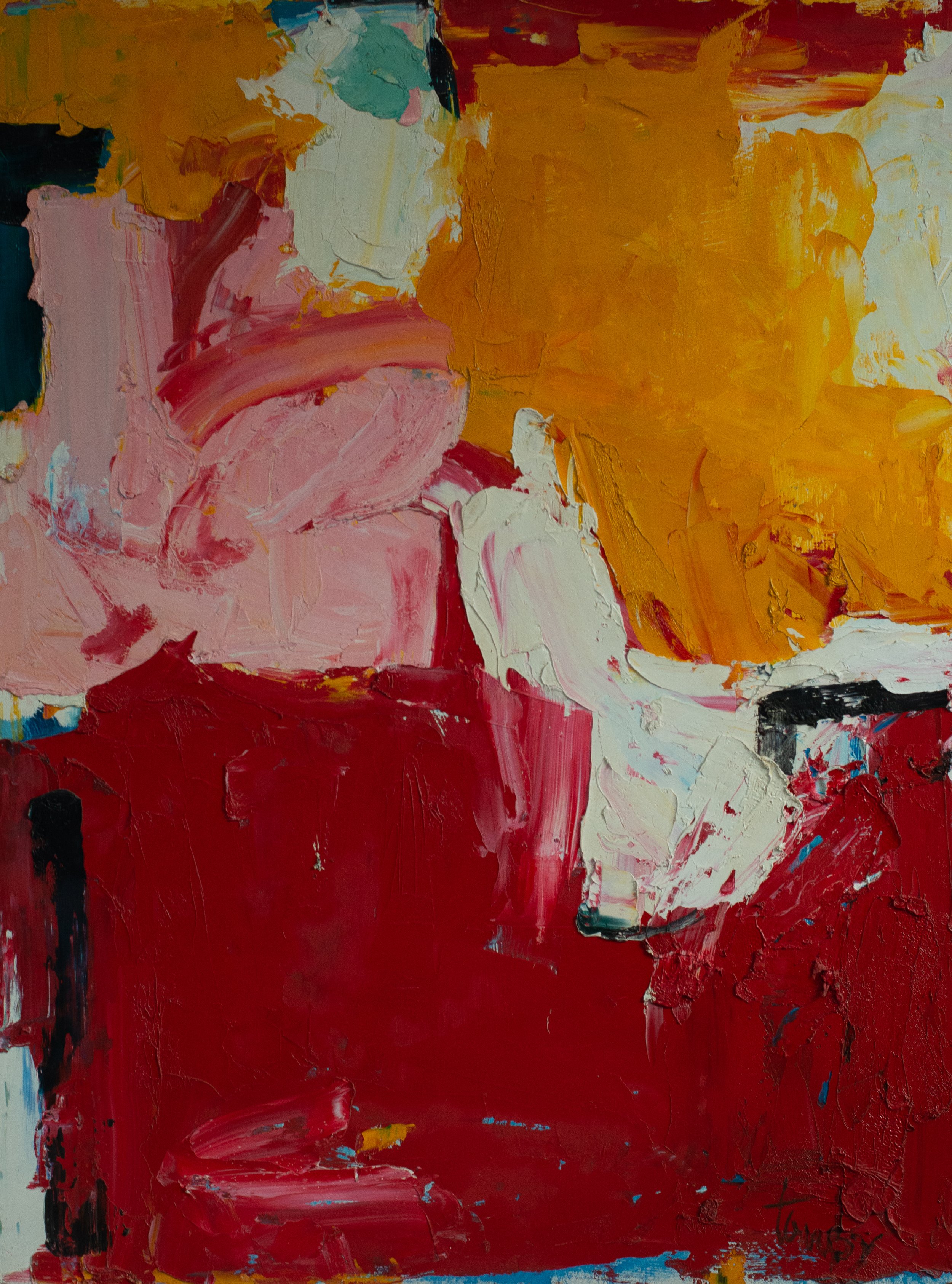 Sphinx Dil 5 - SPHINXES DILEMMA - 36" x 48"