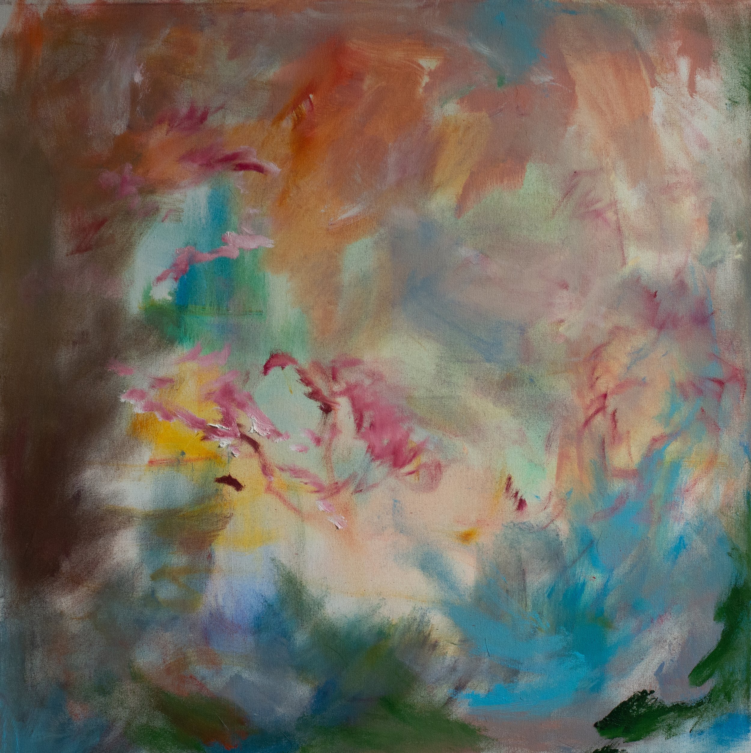 Sphinx Dil 6 - SPHINXES DILEMMA - 36" X 36"
