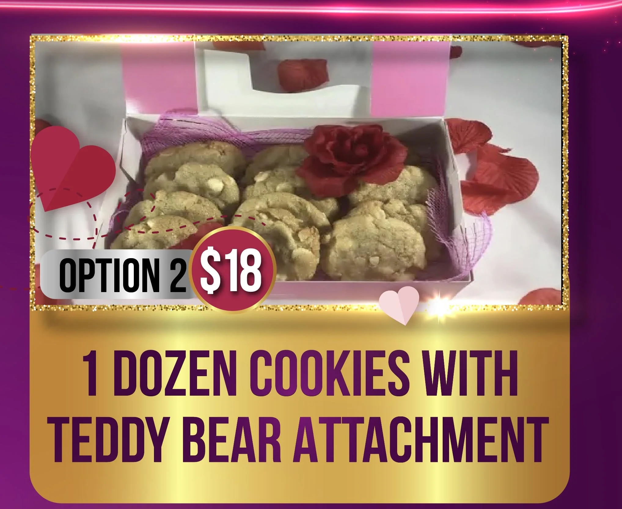 Kookie Tin With Teddy Bear Attachment
