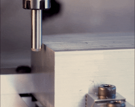 Automatic stock location probing routine.