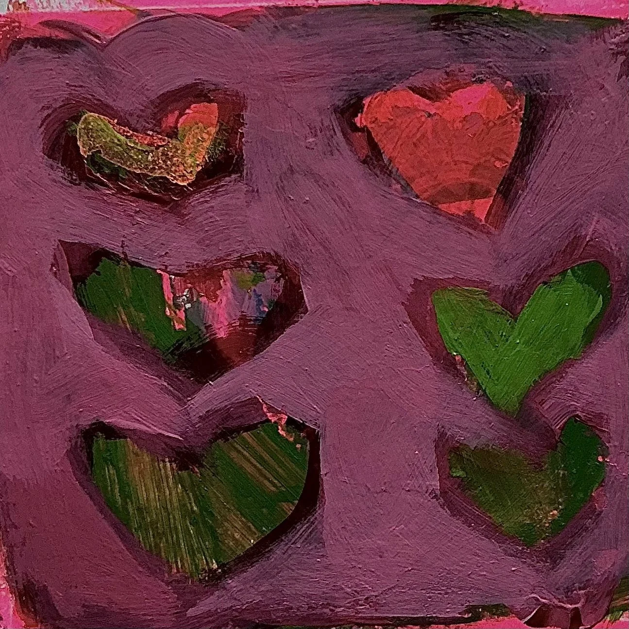 All My Love | Matted to fit an 8"x8" frame