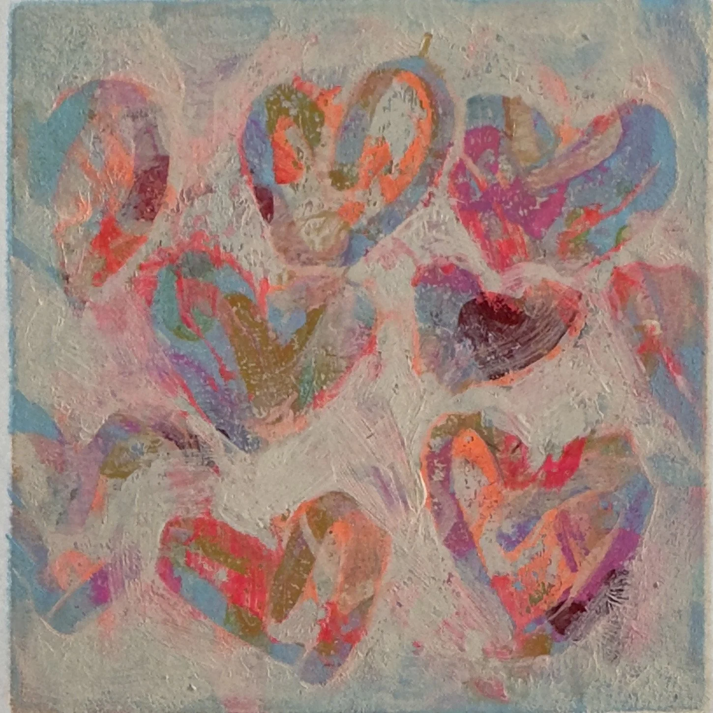 Lovestruck | Matted to fit an 8"x8" frame