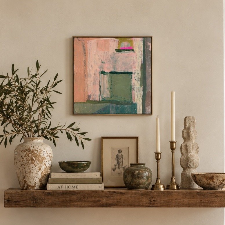 Finestra con Rosa (Window with Pink) insitu.jpg