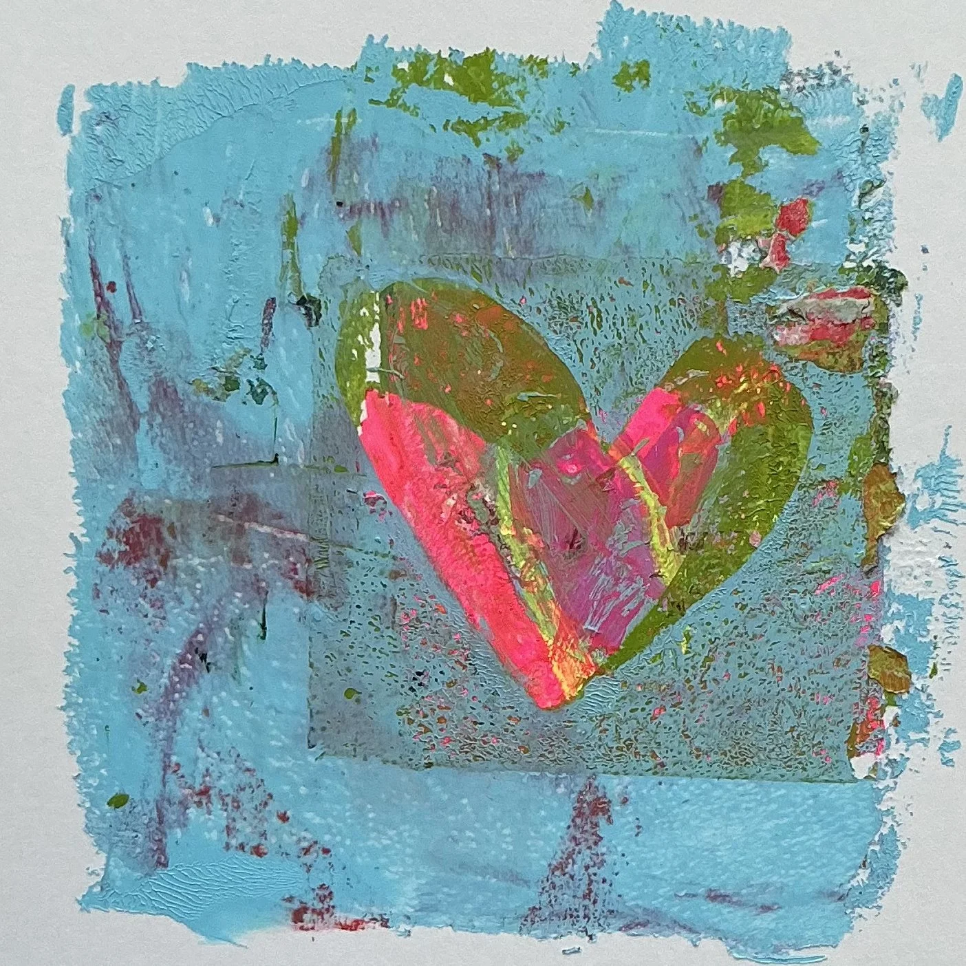 Easing In | Matted to fit an 8"x8" frame