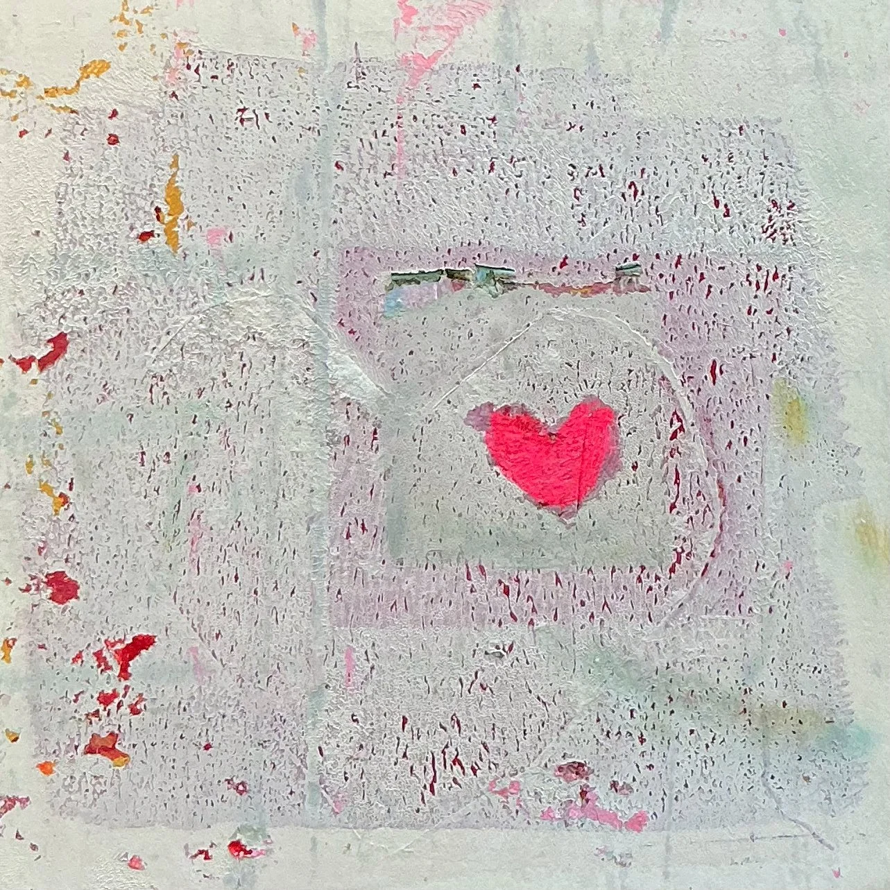 One and Only | Matted to fit an 8"x8" frame