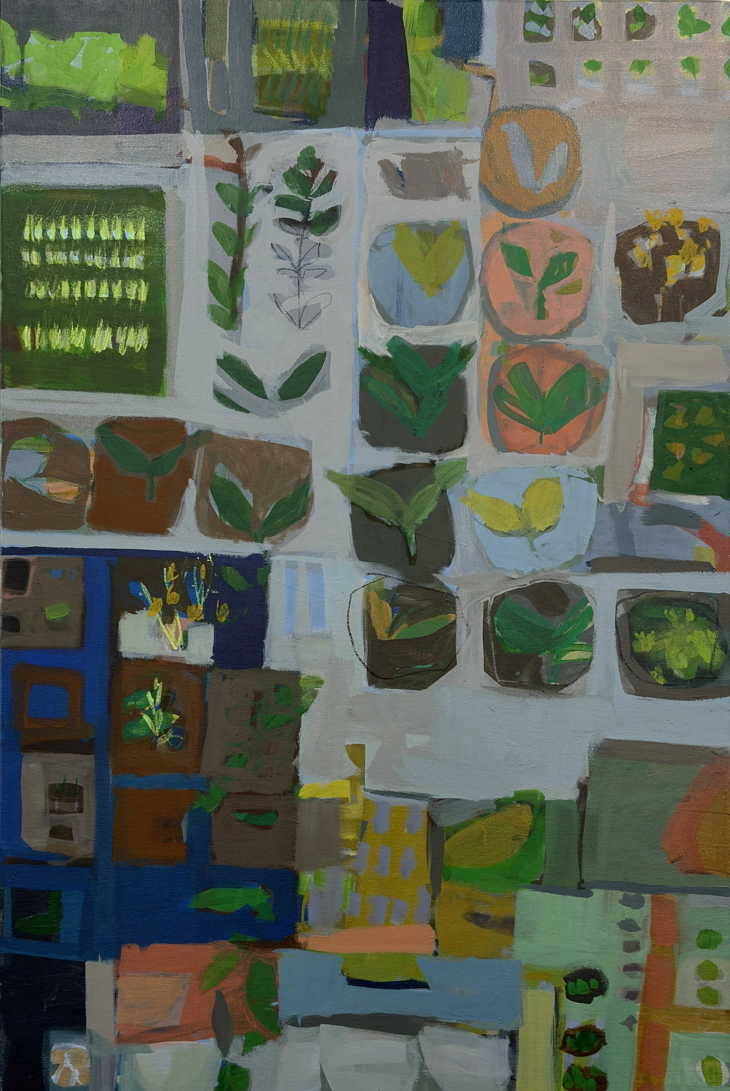 Greenhouse Plantings | 24"x36"