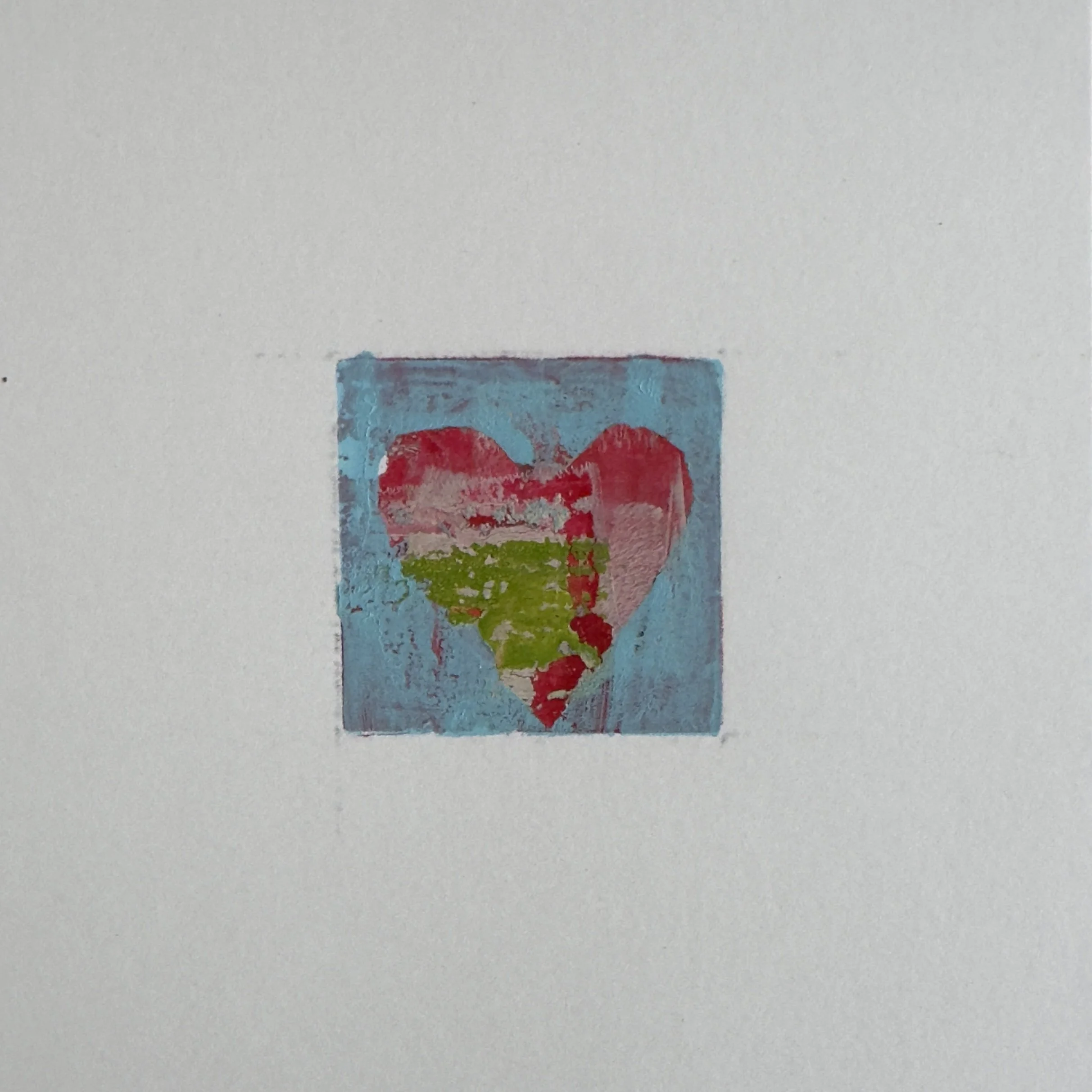 Held Together | Matted to fit an 8"x8" frame