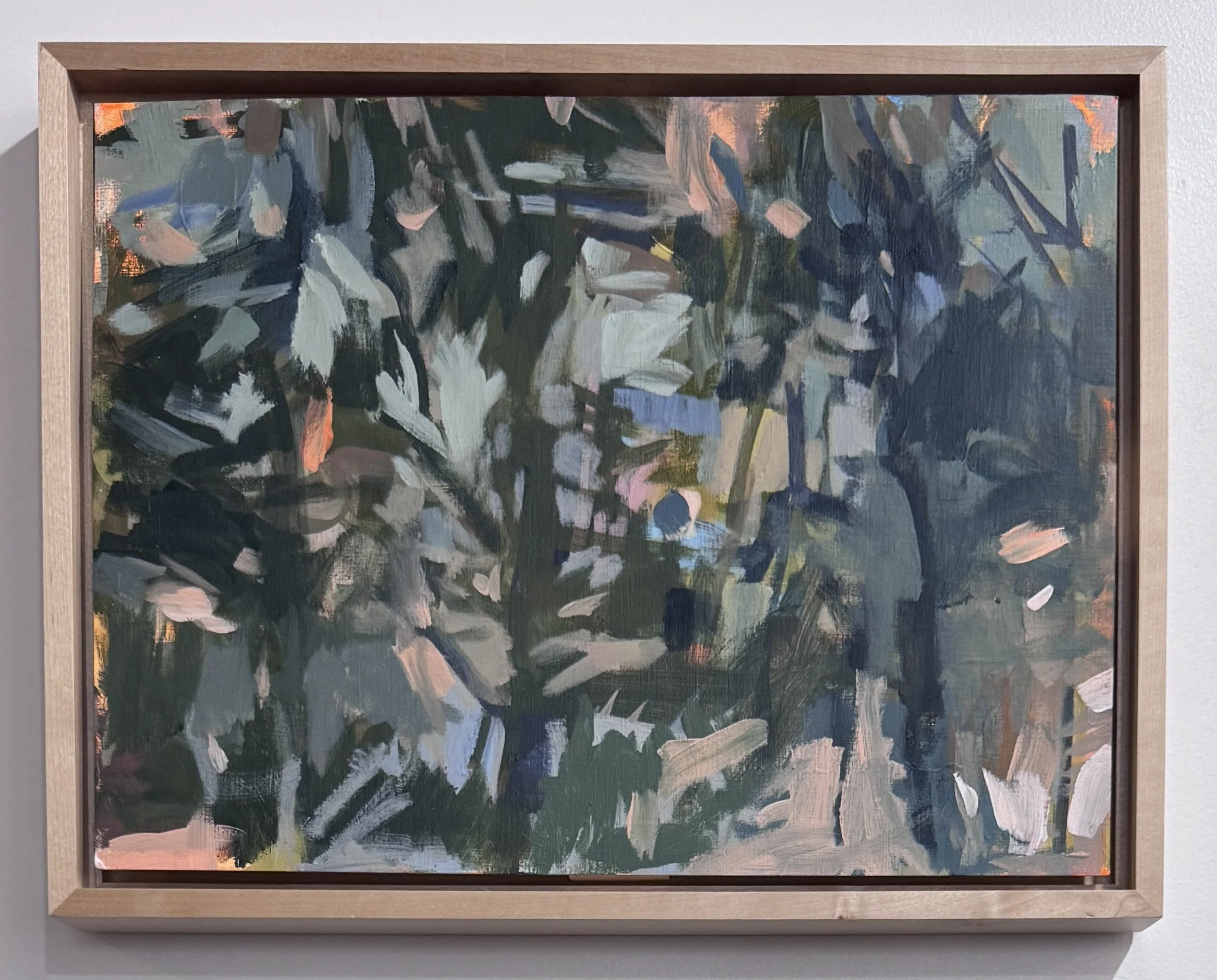 Through the Morning Trees framed.jpg