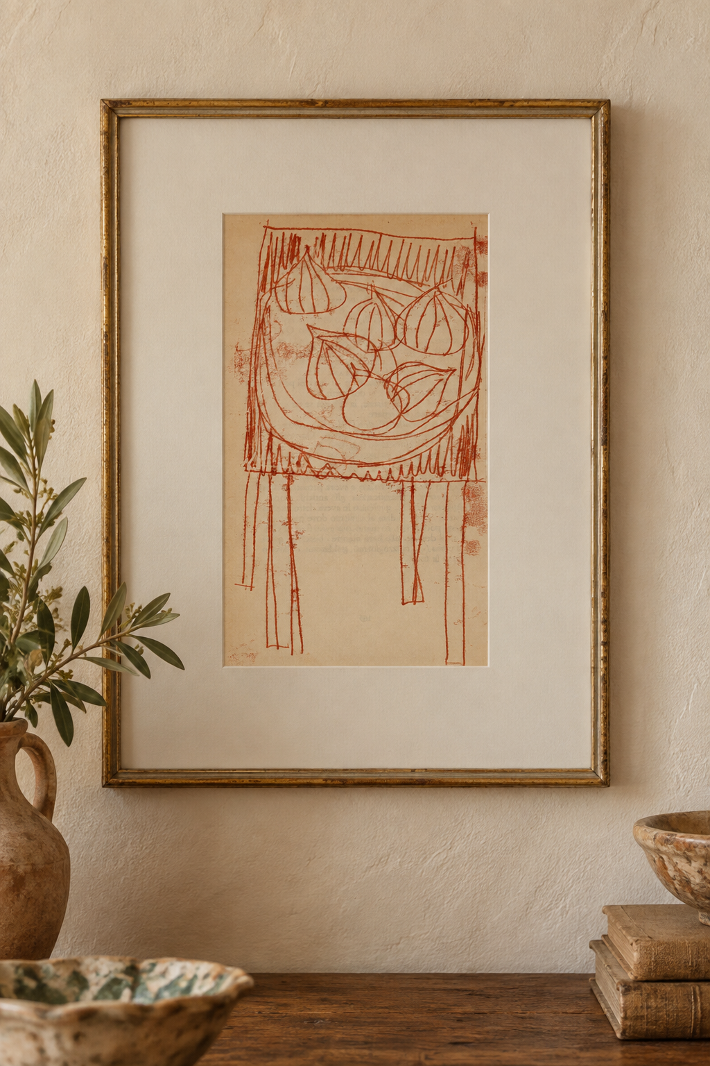 Tavolo con Fichi (Table with Figs) 5"x8.5" insitu.PNG