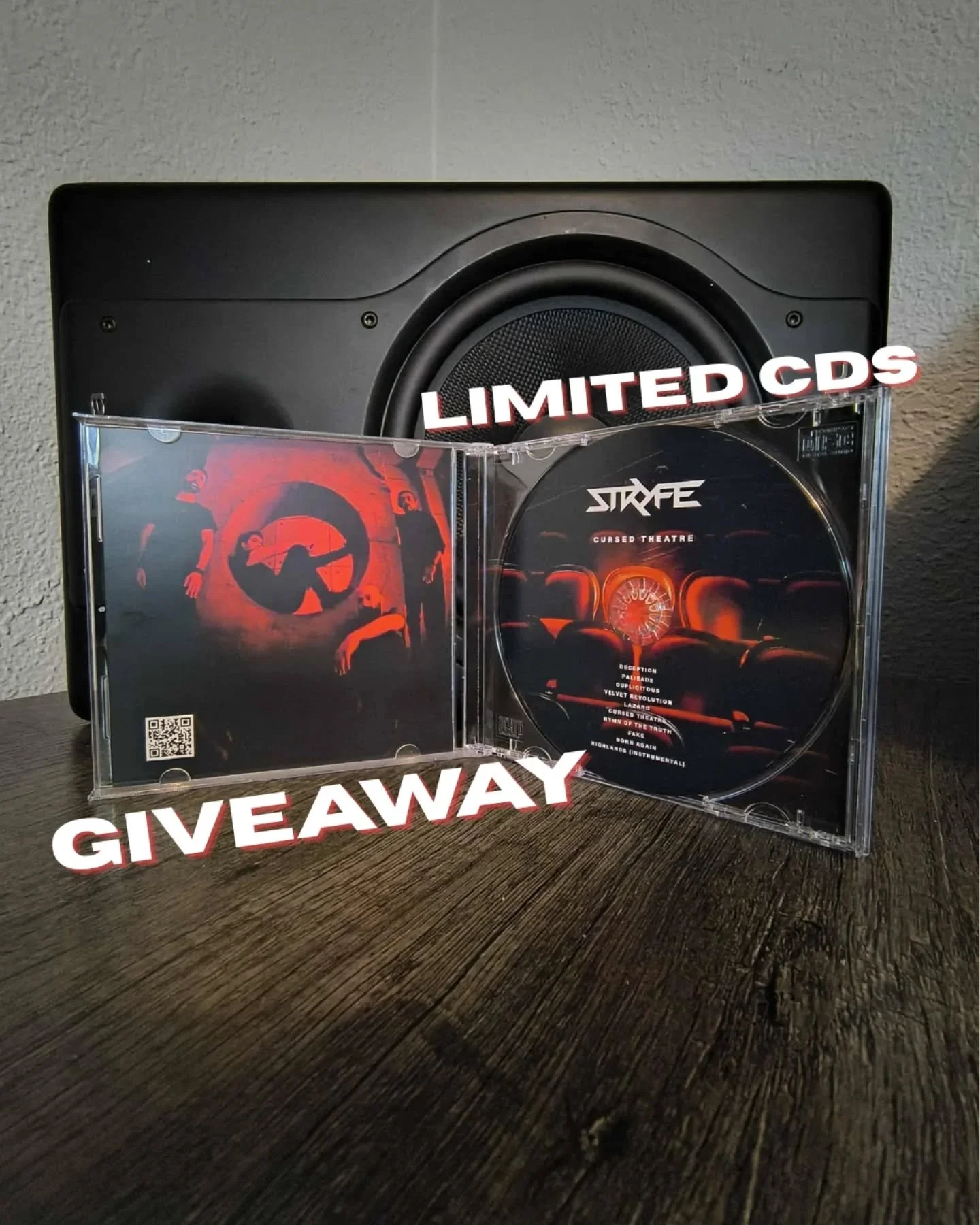 🎁 CD Giveaway!
We&rsquo;re giving away a limited series of CDs of our debut album during our show at The Viper Room on November 8!
All you have to do is get your ticket online and you will have a chance automatically. We&rsquo;ll pick the winners li