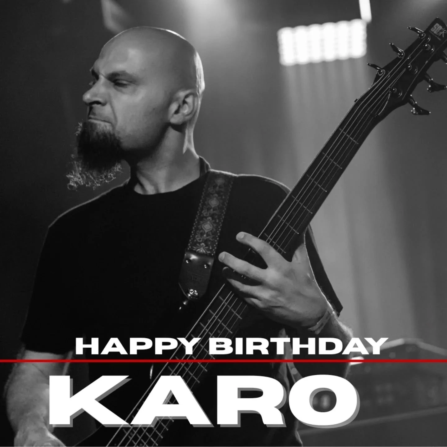 Today we celebrate Karo&rsquo;s birthday 🎂! And what better way to wish him a happy one than by getting to know him a little better?👇

- What&rsquo;s the first riff that made you want to pick up a bass?

Karo: Like a lot of bass players, I actually