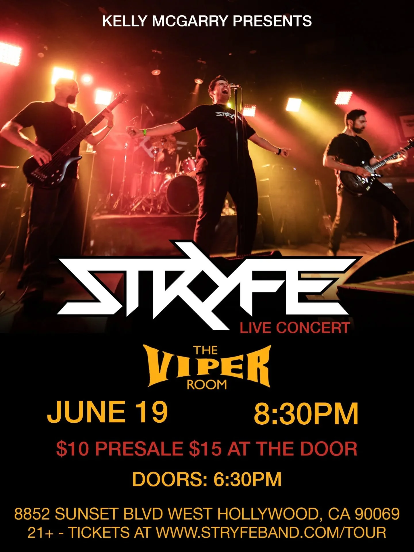Stryfe returns to The Viper Room on Friday, June 19 🔥

We&rsquo;re bringing new merch, a few surprises, and sharing the stage with a killer lineup of LA bands for another loud night in Hollywood. It&rsquo;s always good to be back at one of our favor
