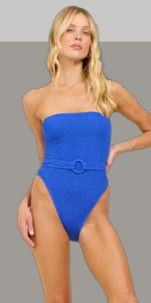 Krinkle Tube One-Piece with Belt