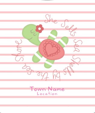 Sea Shells Turtle Pattern.png