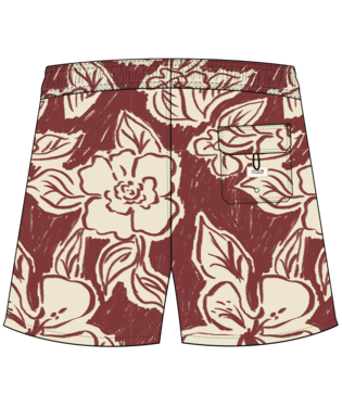 Aloha Red Shorts Back .png