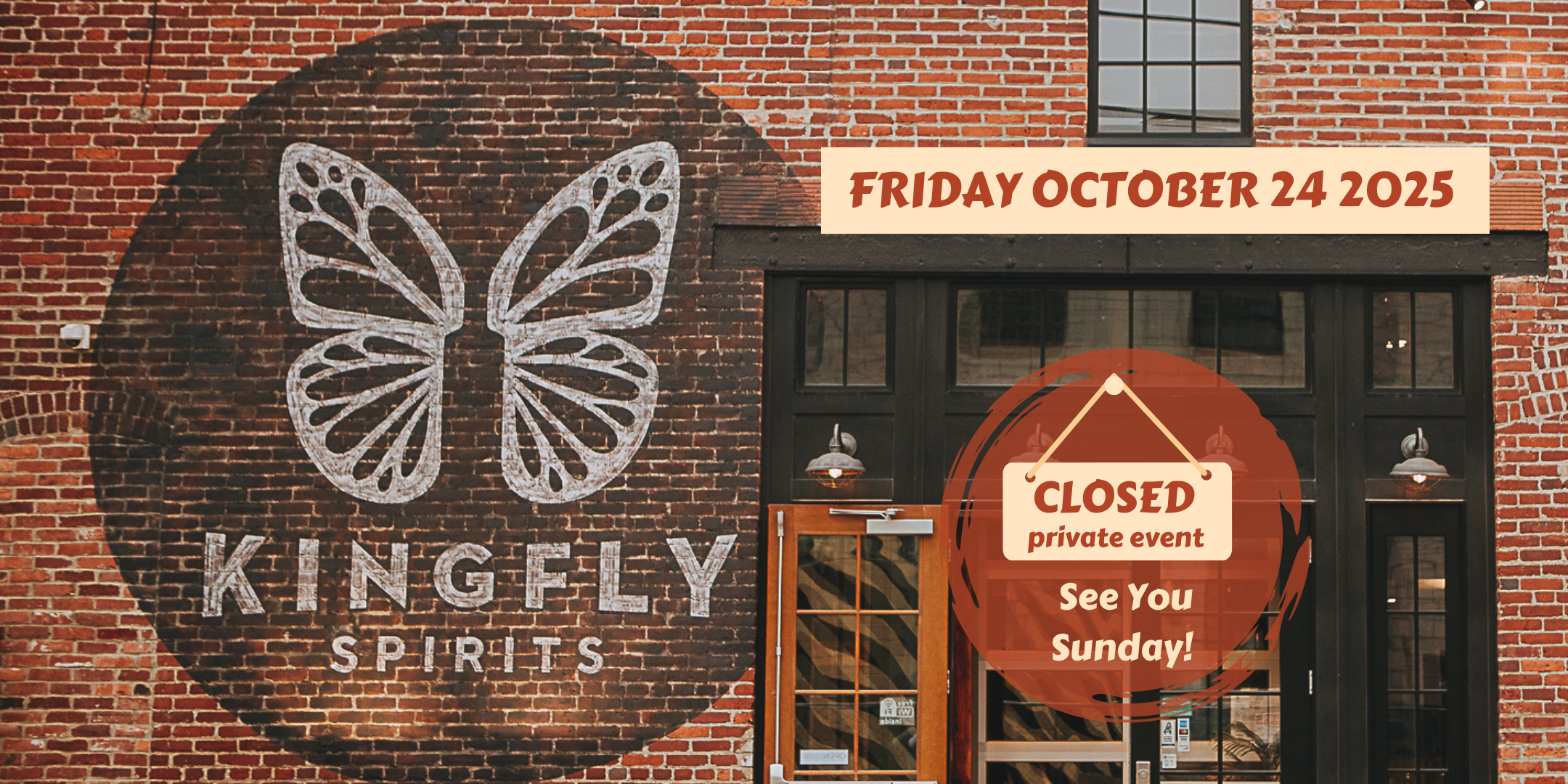 Closed for Private Celebration!
