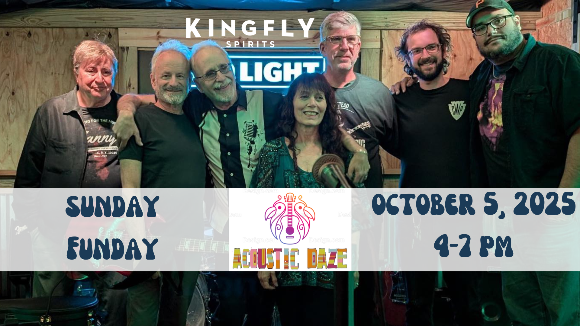 Acoustic Daze at Kingfly!