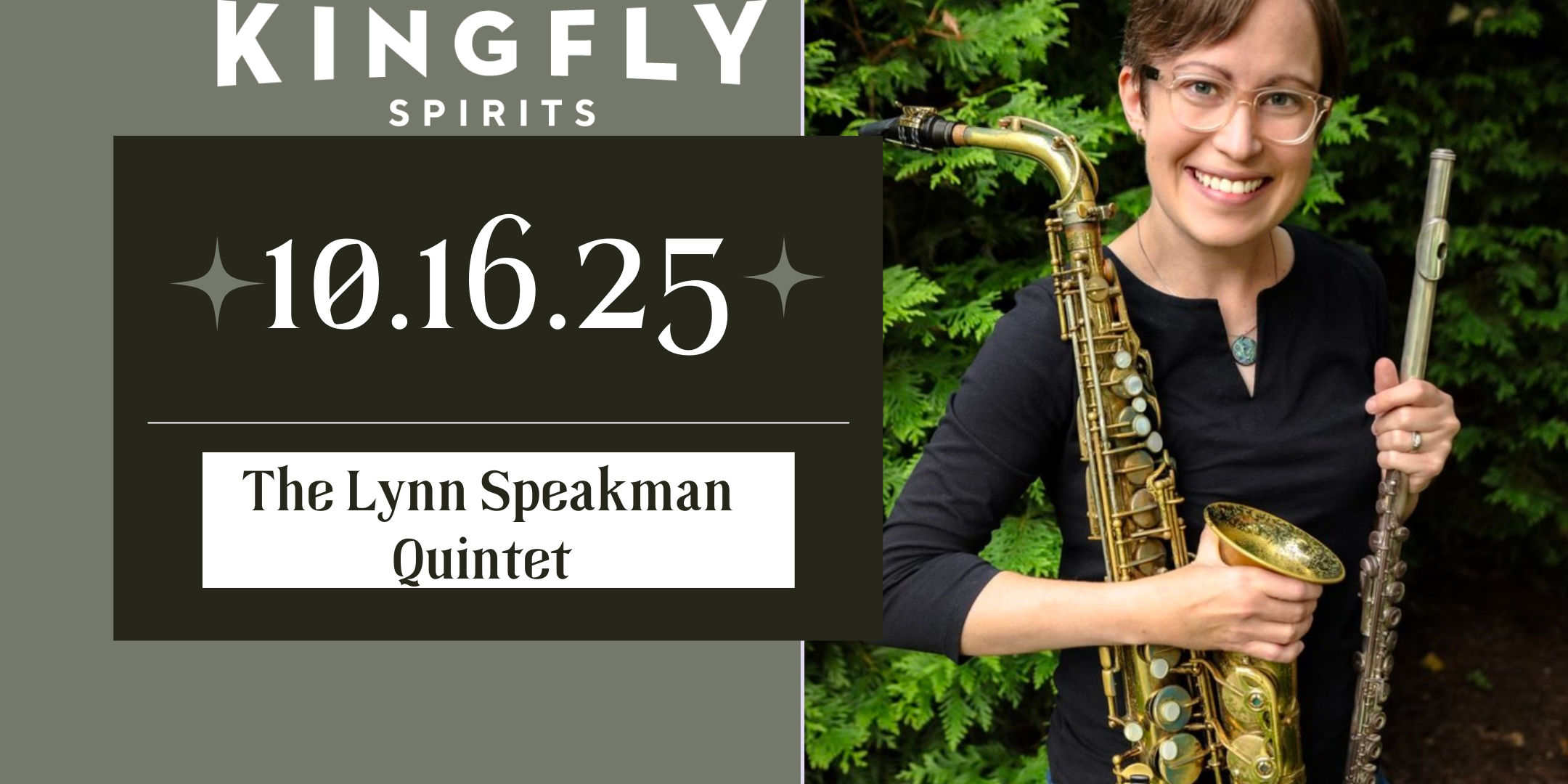 Live! at Kingfly with Lynn Speakman Quintet!