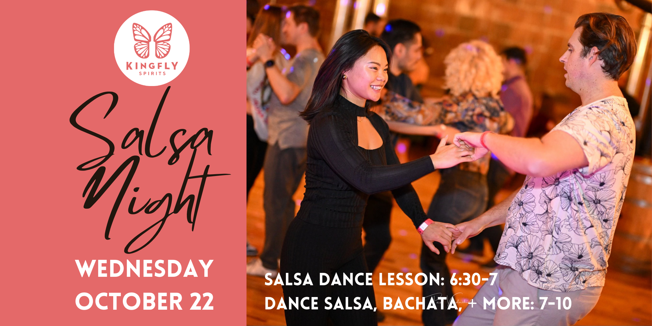 Salsa Night at Kingfly Spirits!