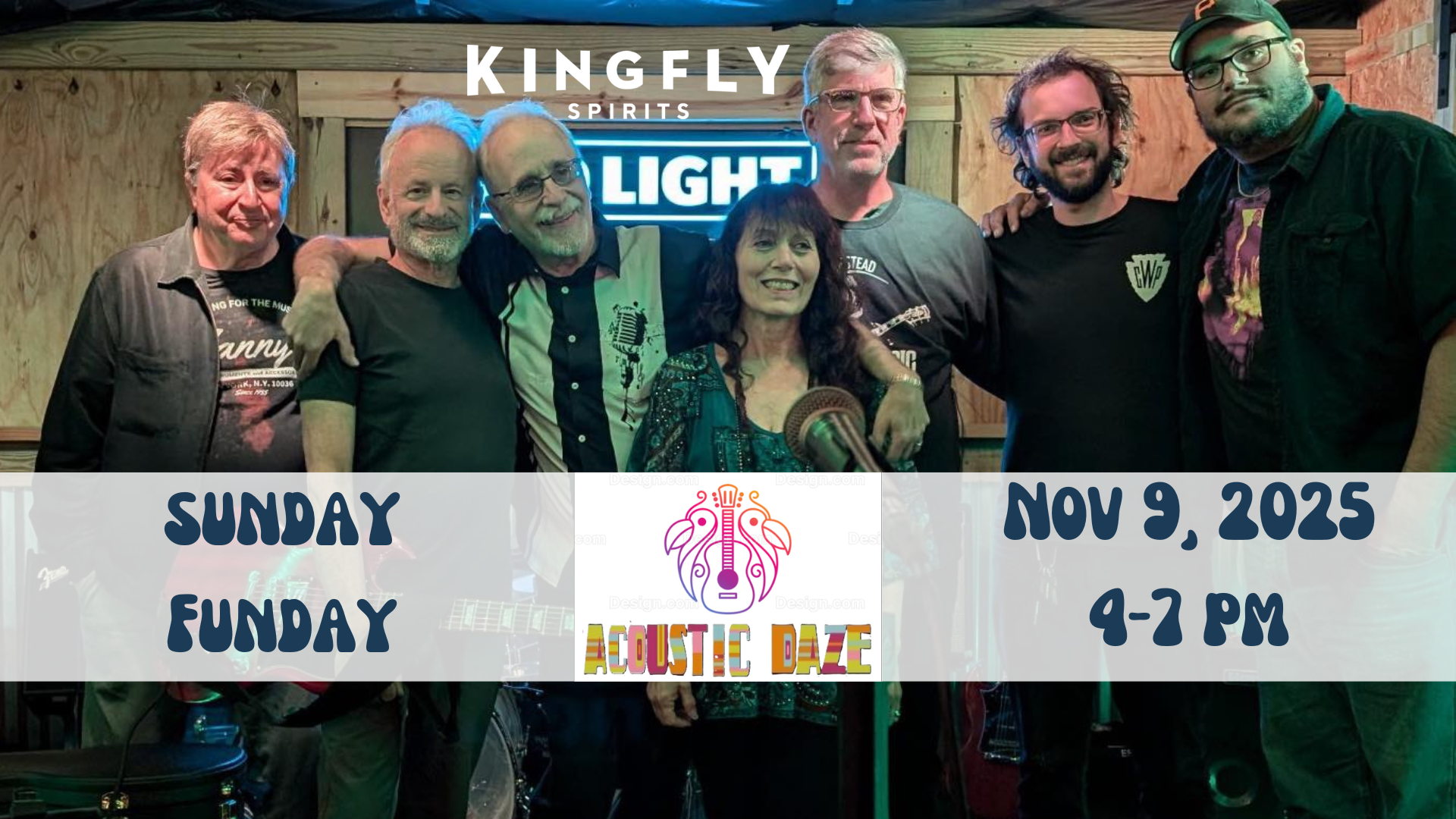 Acoustic Daze at Kingfly!