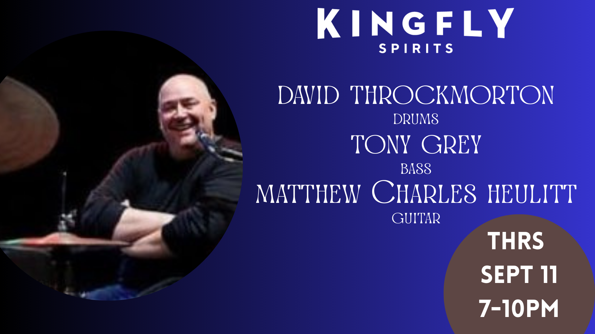 Live! at Kingfly with David Throckmorton