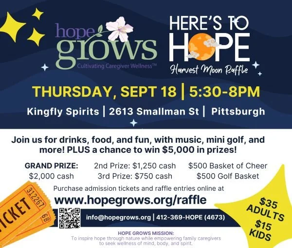 "Here's To Hope" Harvest Moon Raffle