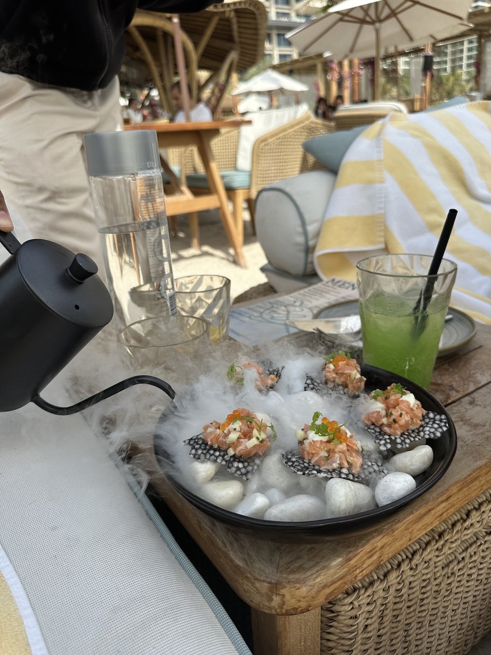Koko Bay Beach Club Dubai Sushi.JPG