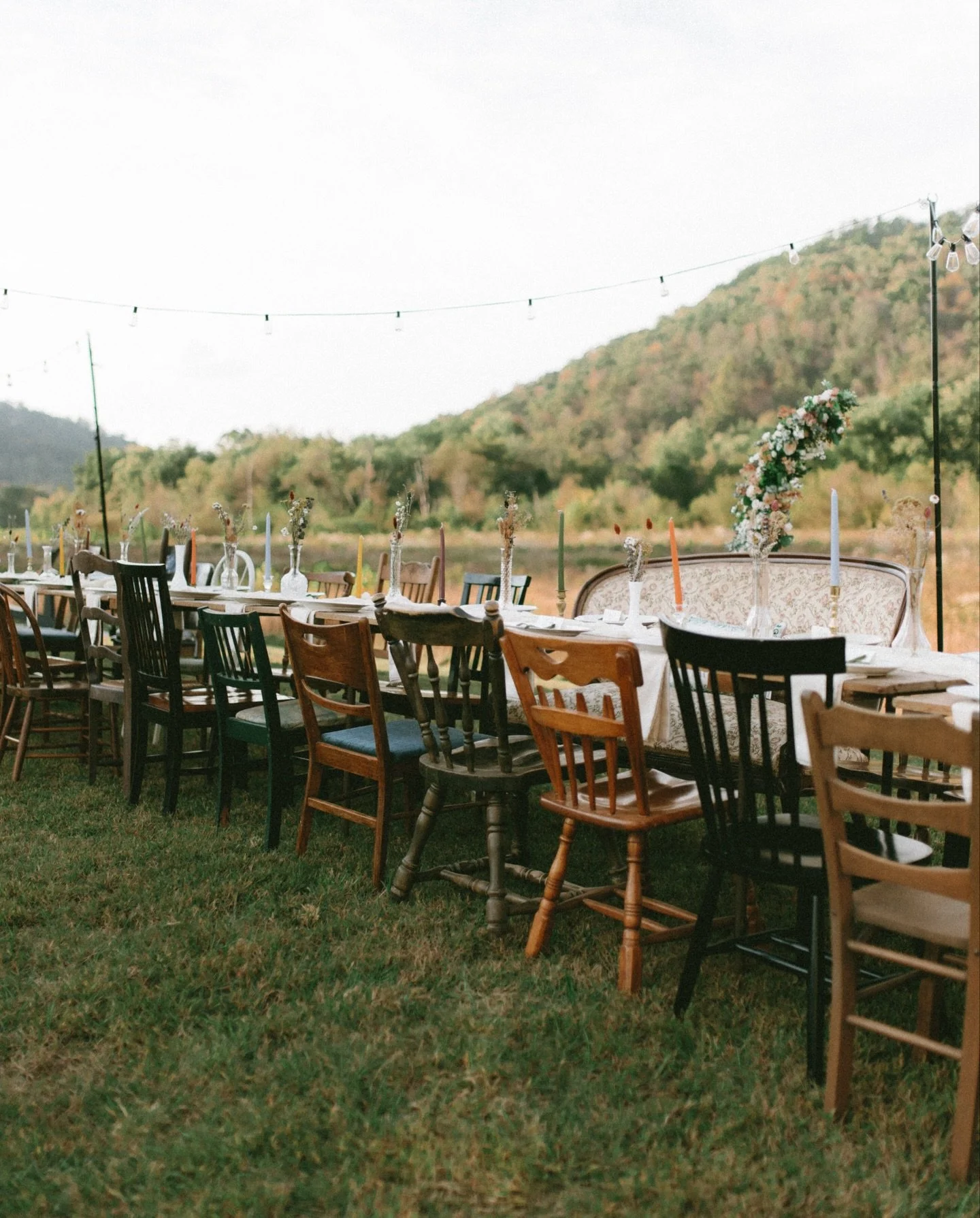 Micro-weddings will always have my heart 🤍 Introducing The Richters!!! 🤗 

Bride: @heather.m.richter 
Venue: @threesunscabins 
Hair &amp; Makeup: @hair.byemmak 
Dress:  @blushbridalohio 
Catering: @miguelsatthered 
Videographer: @intime_photos 

#m