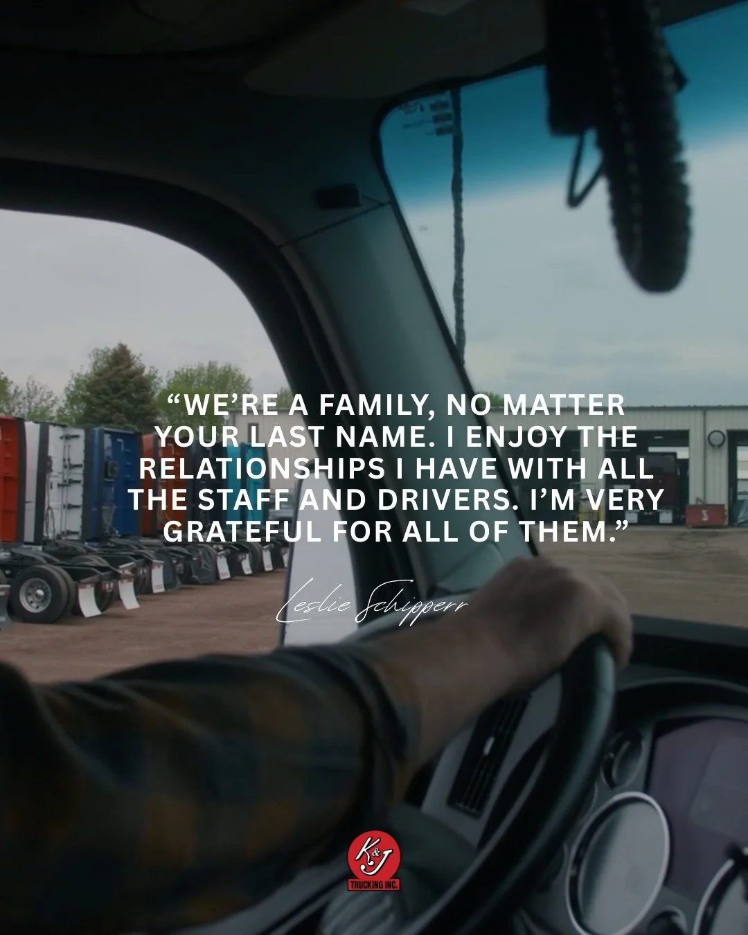 Why do you love working for K &amp; J? ❤️

Want to work with us? Head to the link in our bio to apply!
 #truckingindustry #TruckersOfInstagram #TruckingJobs #truckingbusiness #truckerlife #trucking #truckinglife #truckingtips