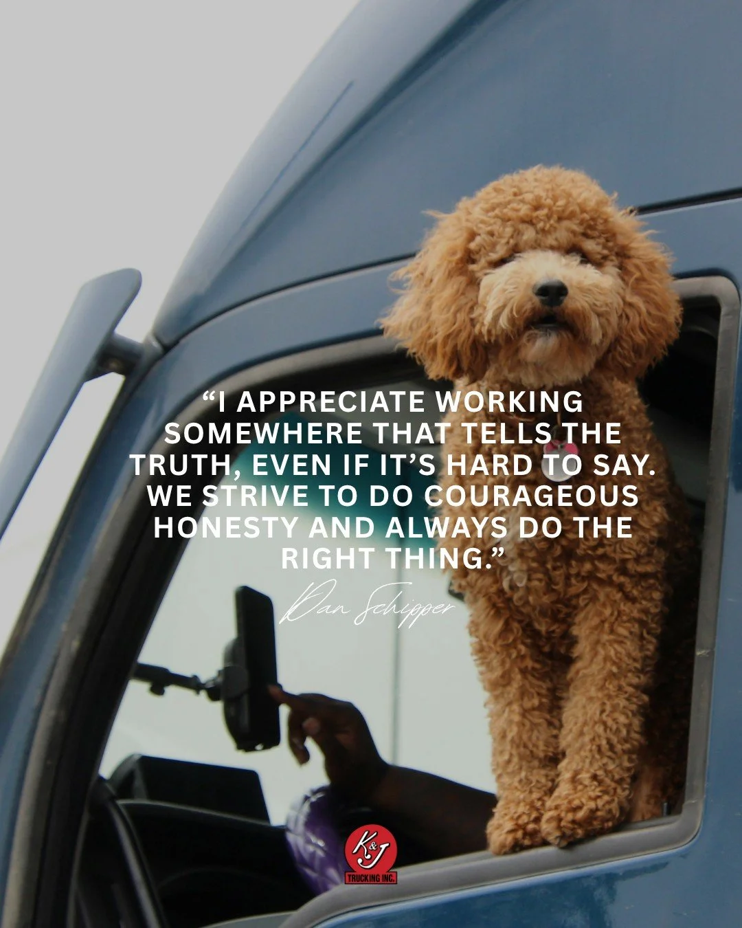At K &amp; J, we are honest, courageous &amp; just like family. ❤️👍🏼
Want to work with us? DM us to apply!
 #TruckingJobs #truckingindustry #trucking #truckerlife #truckinglife #TruckersOfInstagram #truckingtips