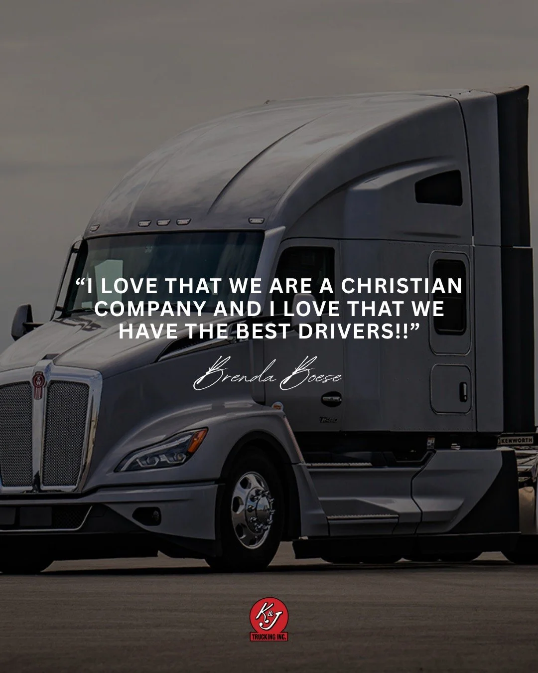 At K & J, we have the best drivers and staff. 👍🏼
Want to work with us? DM us to apply! 📲
 #TruckersOfInstagram #truckinglife #truckingtips #truckingindustry #TruckingJobs #truckerlife #trucking