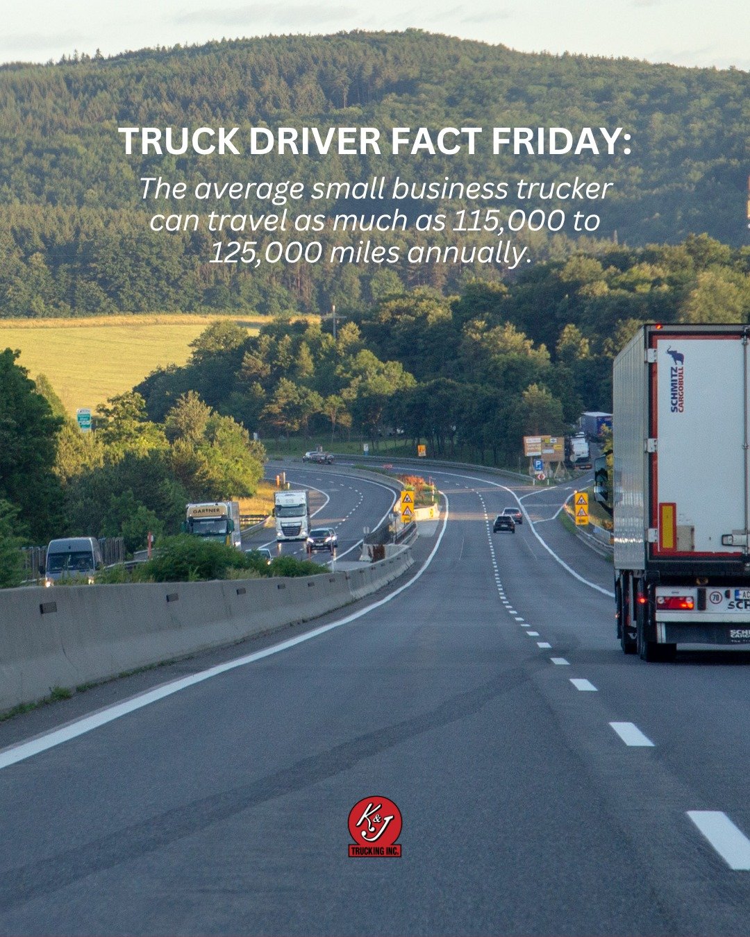 If that's how much a small business truck driver travels, now imagine a large fleet company driver! 🚚
 #truckingindustry #truckingtips #TruckersOfInstagram #trucking #TruckingJobs #truckinglife #truckerlife