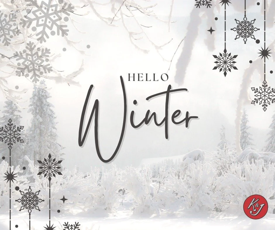 Happy 1st day of Winter! 

May your coffee stay warm and your travels remain safe!