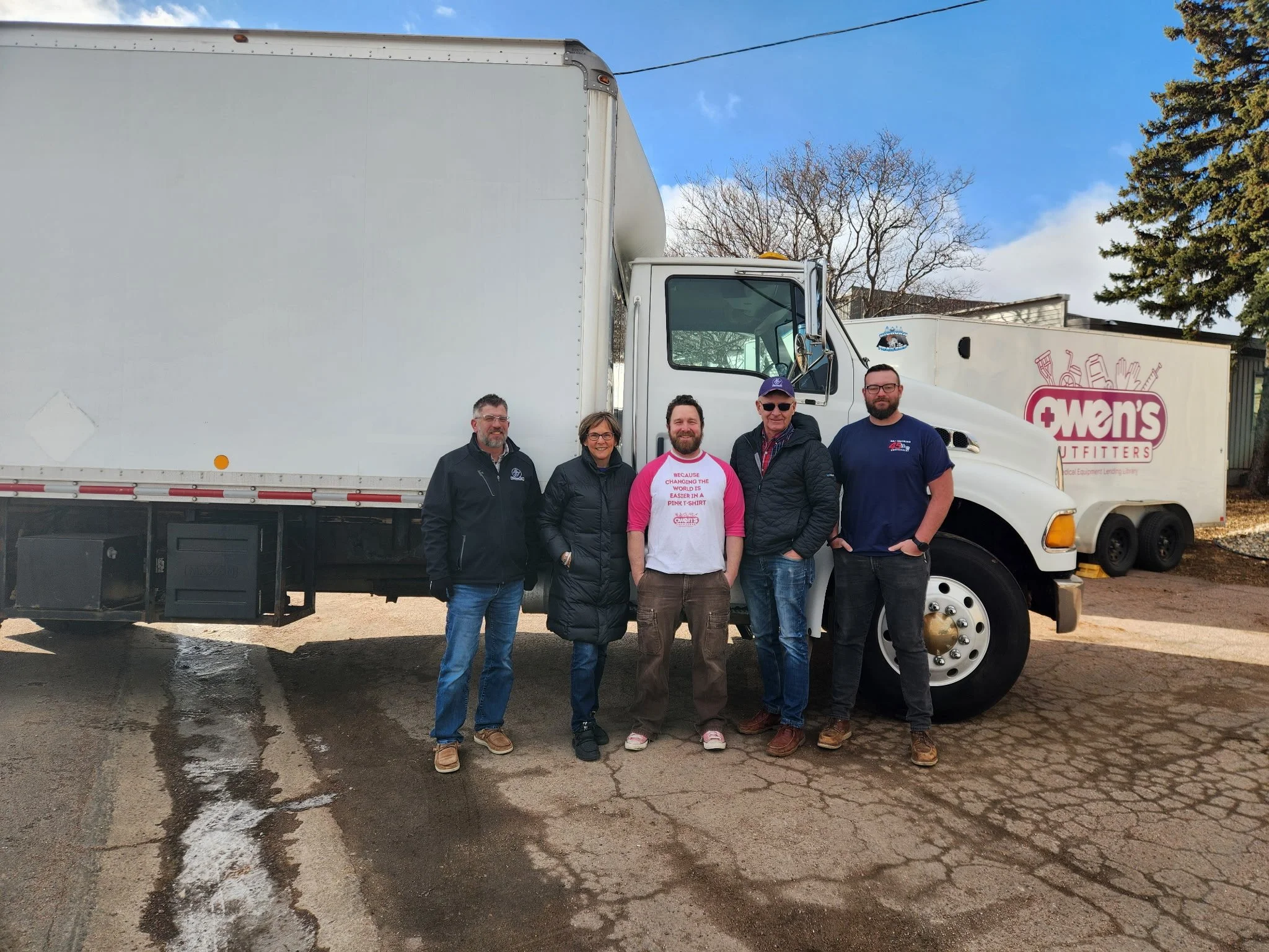 Nick and Shelley had the opportunity to hear Mike's story in December. Mike started Owen's Outfitters in 2022 with a mission to provide free medical equipment throughout South Dakota, and he's done just that! We feel this is a much-needed service and