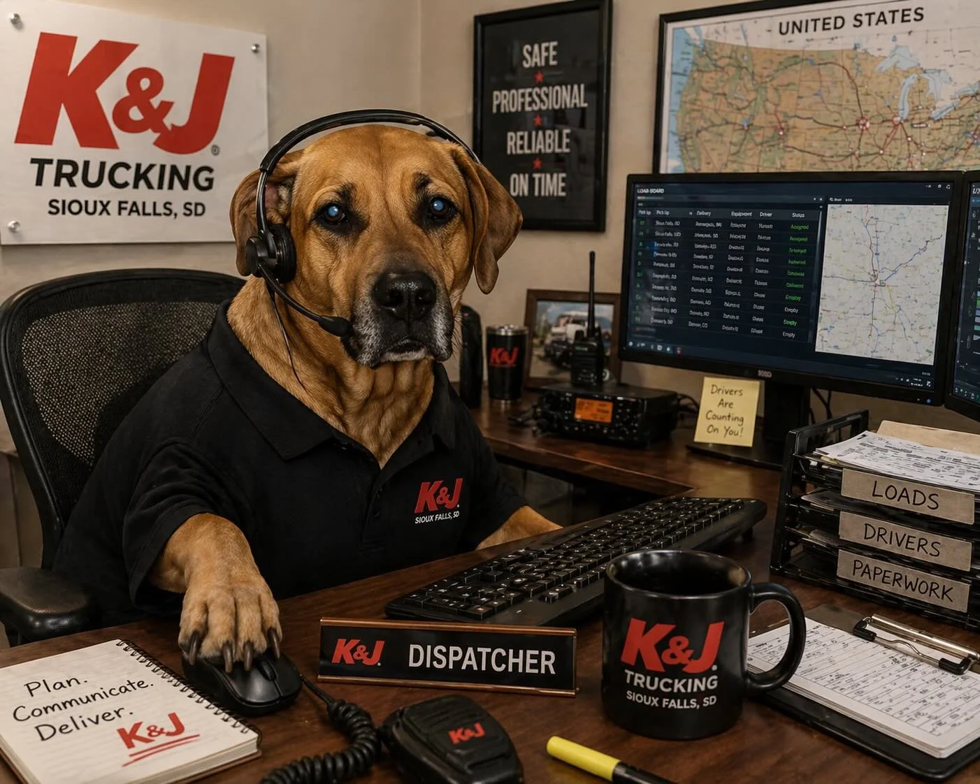 Welcome Maggie to the team! She&rsquo;s the newest dispatcher and working like a dog lately 😉 

This fur buddy belongs to Bryan M! 

#furbuddyfriday