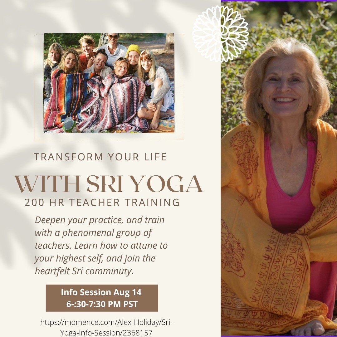 Want to learn more about teacher training? Are you hungry to deepen your practice? Join us for a free info session and learn about this deeply transformational training. 
.
.
.
.
#teachertraining #yogateachers #yogateachertraining #online #sri #sriyo