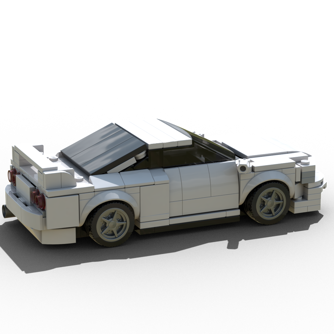 Nissan R33 Skyline GT-R white_7.png