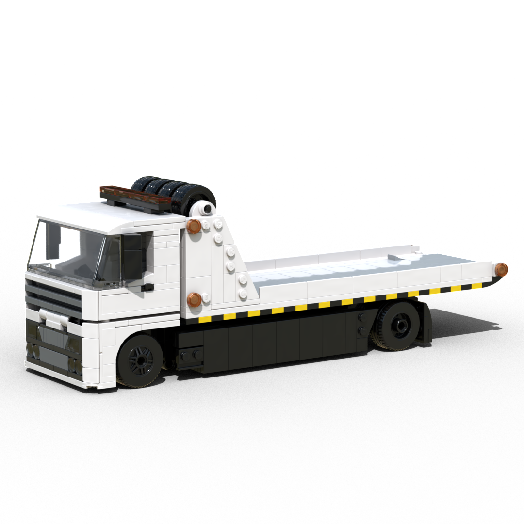 Instructions for Transport Truck in White