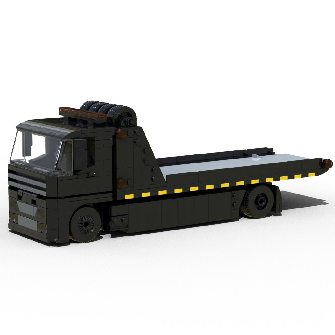 Instructions for Transport Truck in Black