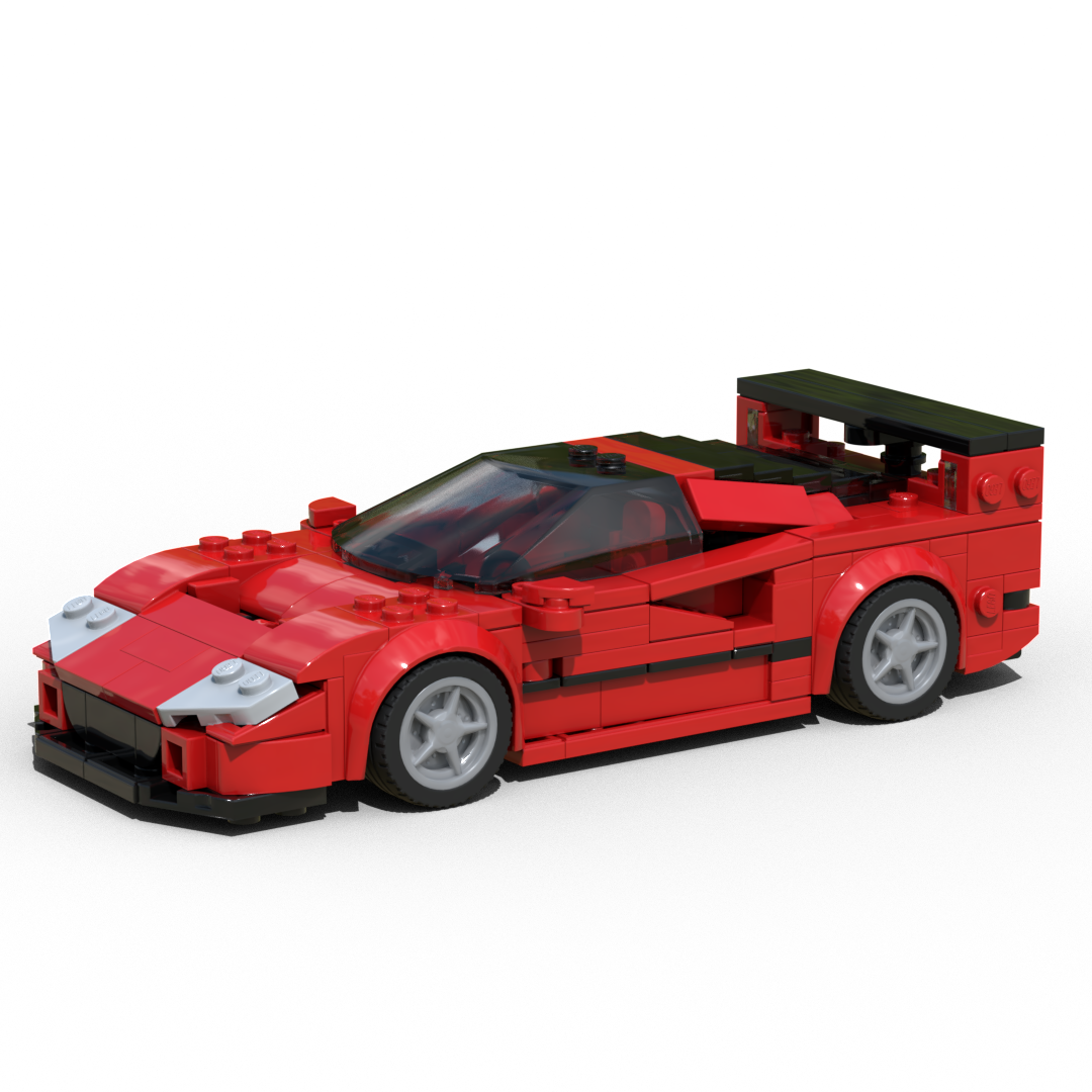 Instructions for Inspired by F40LM Red