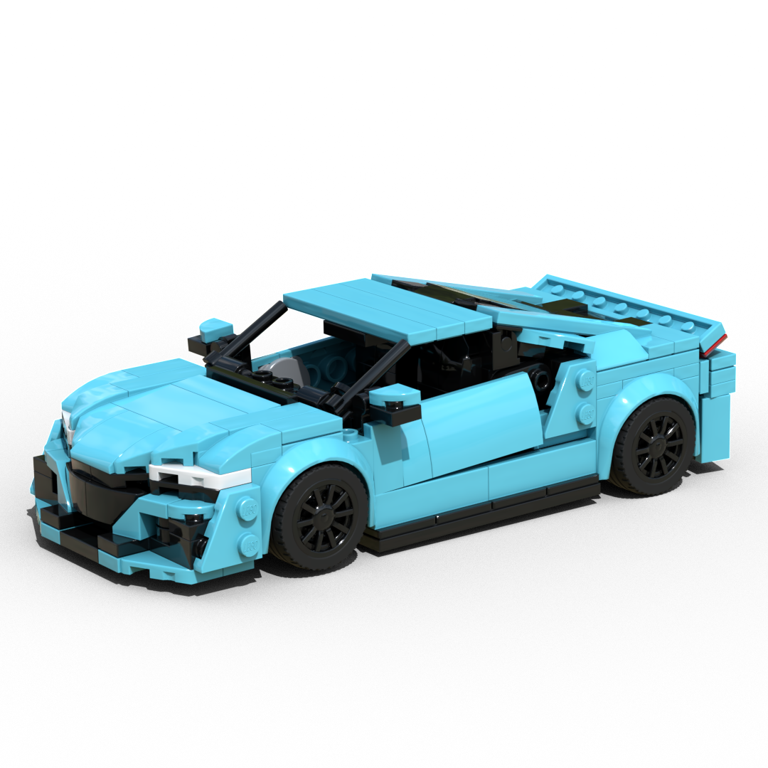 Instructions for Inspired by NSX Medium Azure