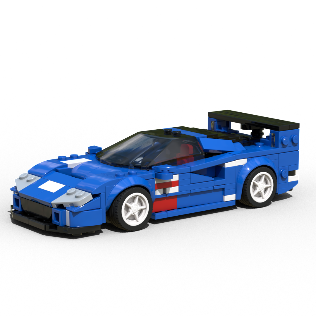 Instructions for Inspired by F40LM Blue