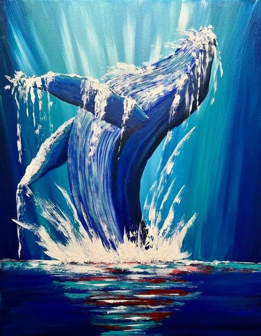 16X20. Acrylic. Includes Black Frame.