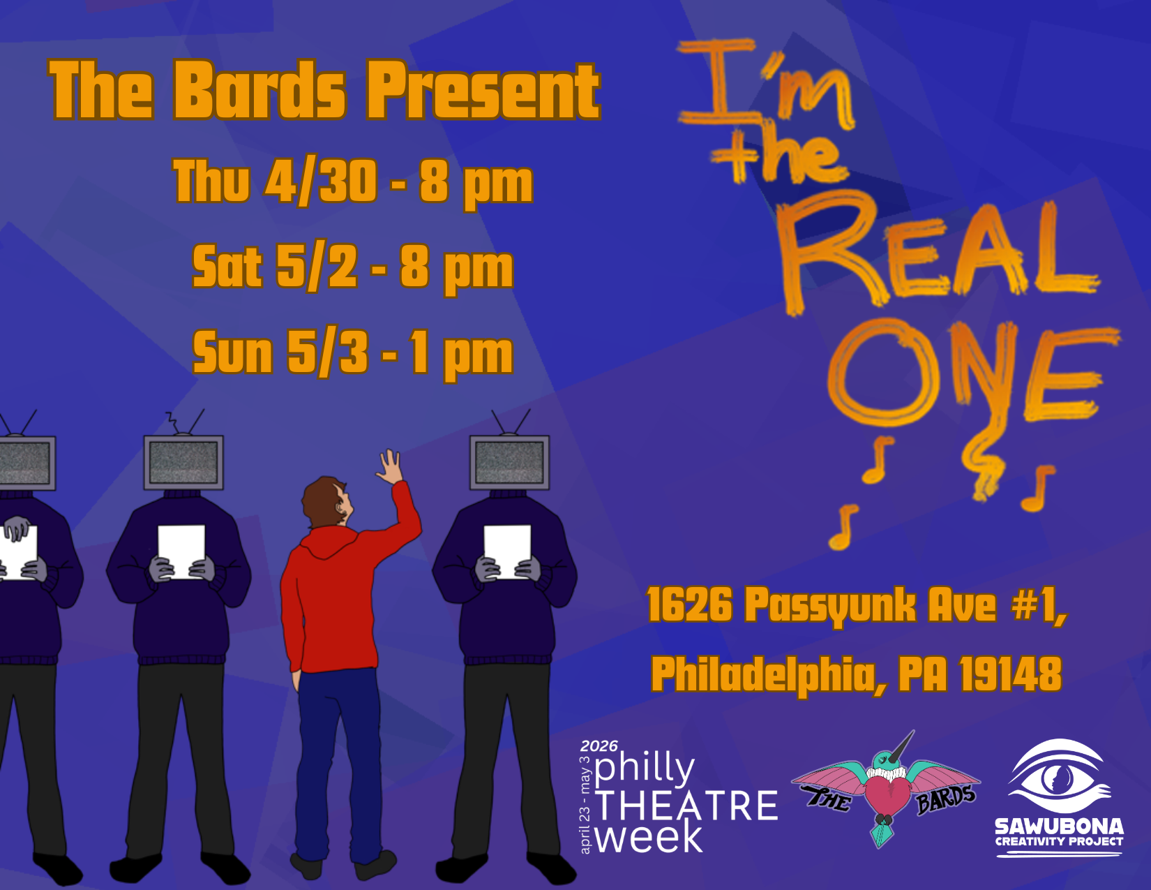 In our tenth season as a queer-centric theatre collective, The Bards Theatre Troupe tackle a subject that has absolutely no controversy or discourse attached to it: AI. From the impact on tangible societal markers like the economy, environment, and a